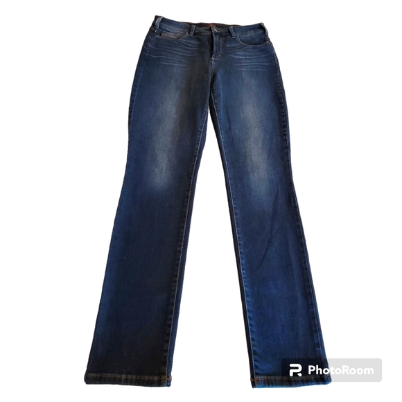 NYDJ Women's Size 10 Jeans Dark Wash Alina Legging EUC - Picture 1 of 13
